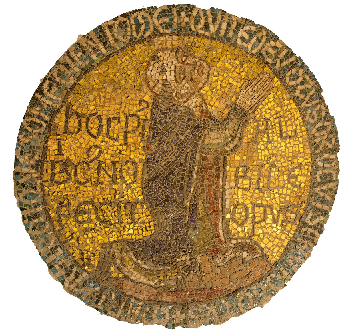 Der Alberic-Mönch (Saint Aubry de Citeaux, gestorben 1109) im Gebet - Basilika von Saint-Denis (Saint Denis) - Frankreich, Île-de-France, Seine-Saint-Denis von . .