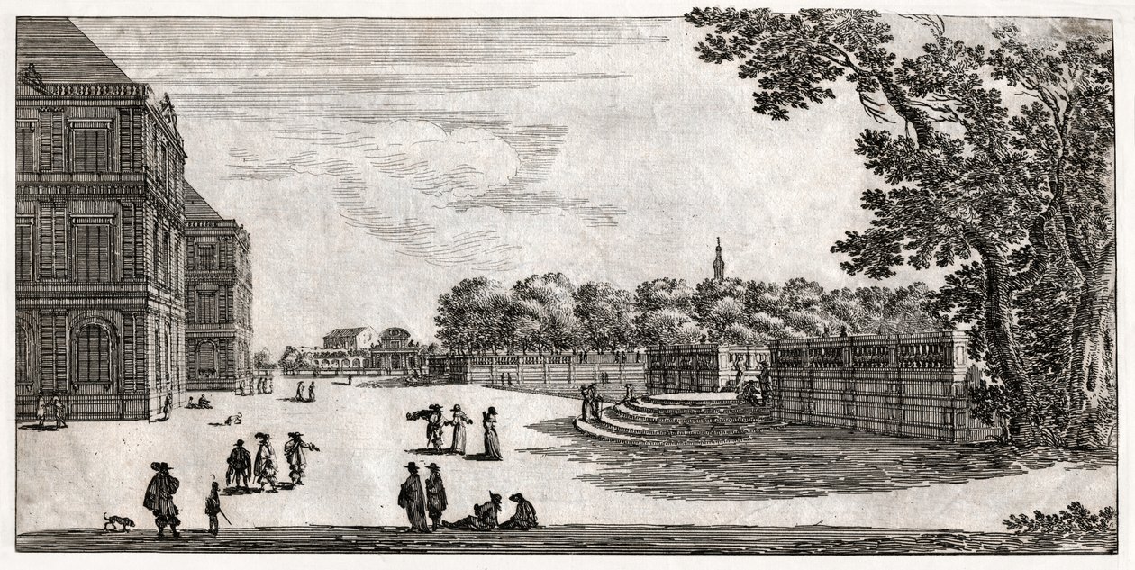 Ansicht des Palais d