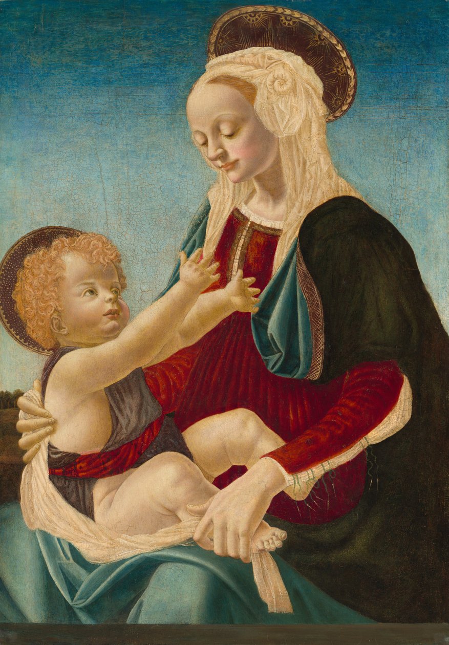 Madonna mit Kind von after Andrea del Verrocchio