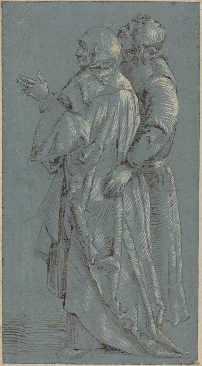 Die Jungfrau und der heilige Johannes von after Hans Baldung Grien