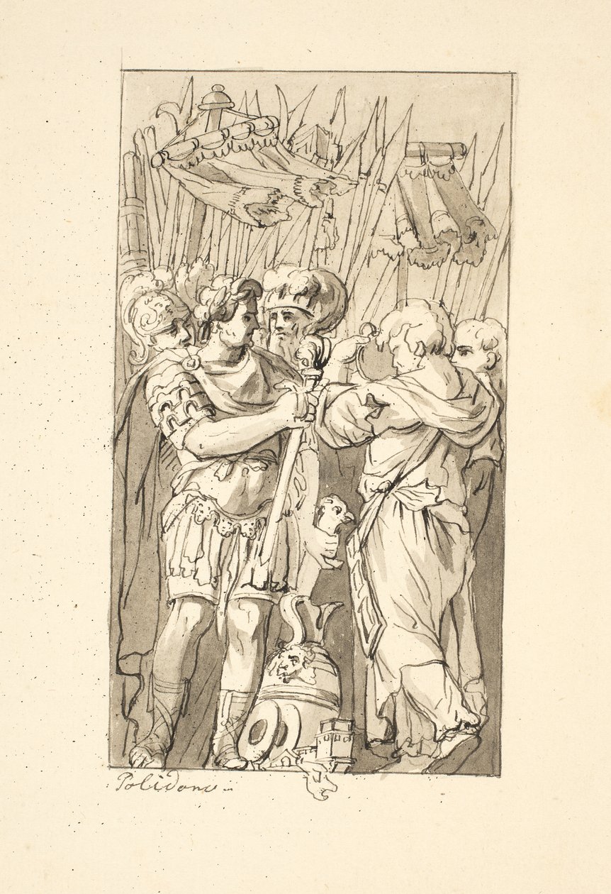 Szene aus der römischen Geschichte von after Polidoro da Caravaggio