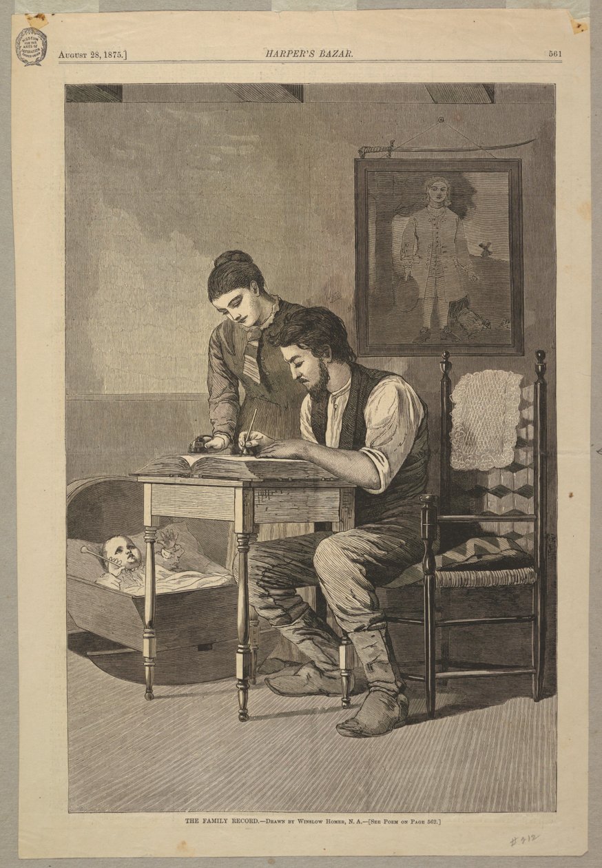 Das Familienregister von Winslow Homer