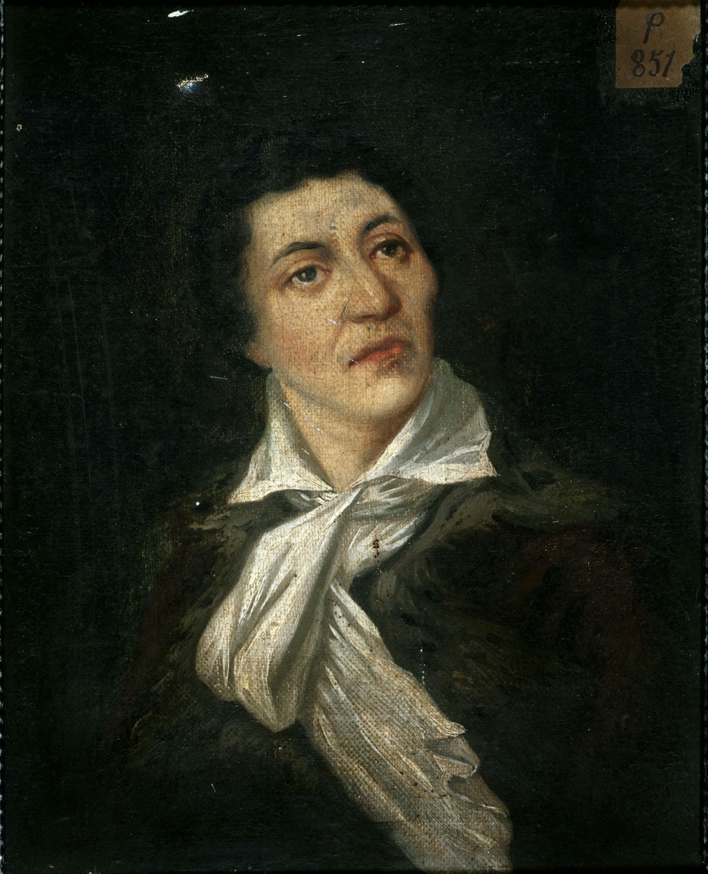 Porträt von Jean-Paul Marat (1743-1793), Publizist und Politiker (P851) von anonymous 