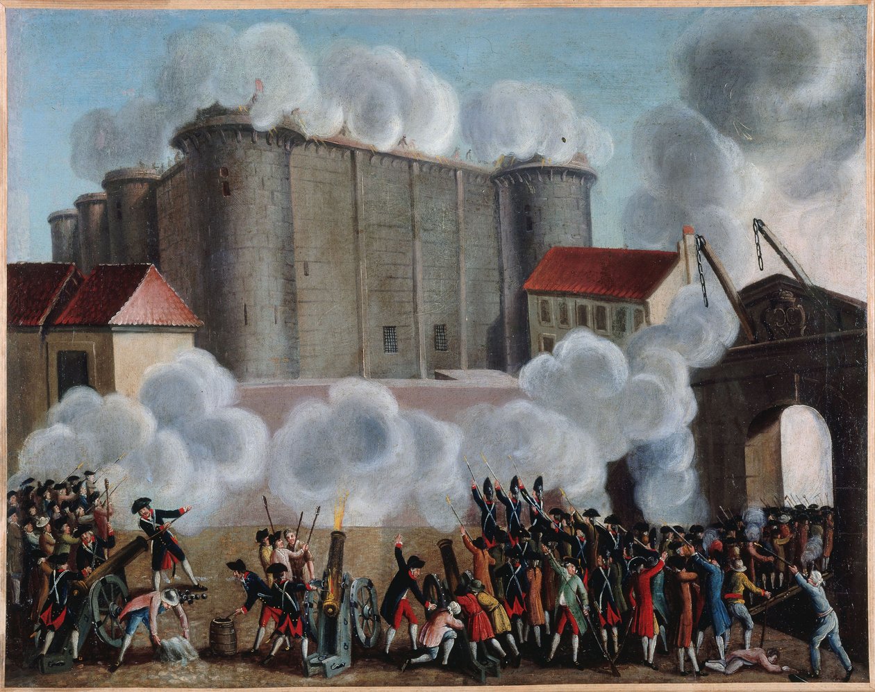 Sturm auf die Bastille, 14. Juli 1789 (P804) von anonymous 