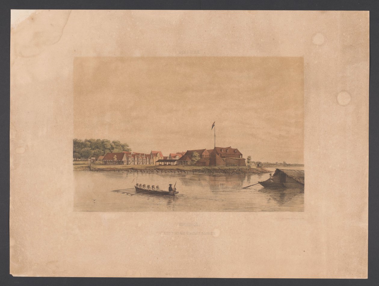 Fort Zeelandia in Paramaribo von jonkheer Jacob Eduard van Heemskerck