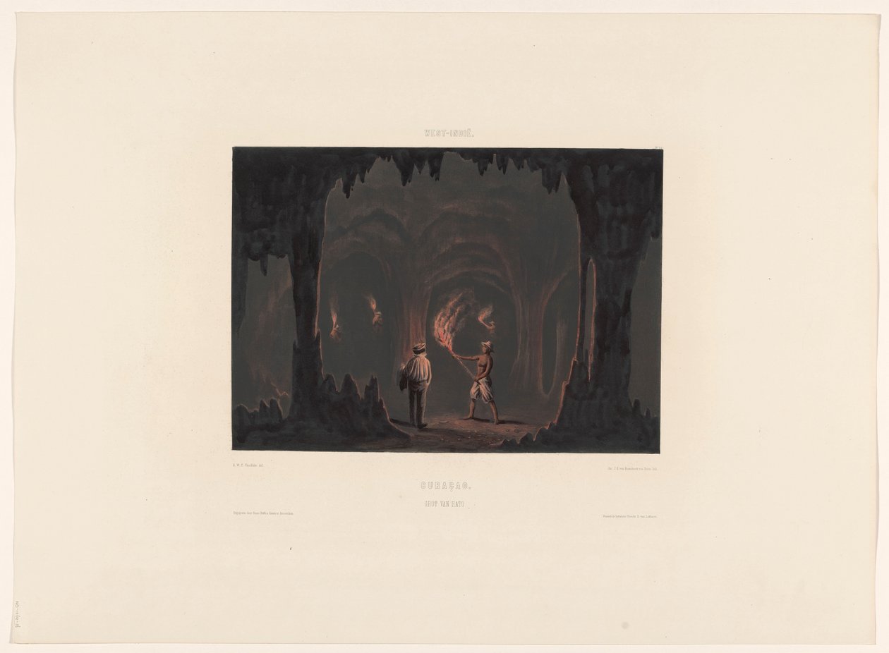 Hato-Höhlen. Curaçao. Hato-Höhle von jonkheer Jacob Eduard van Heemskerck