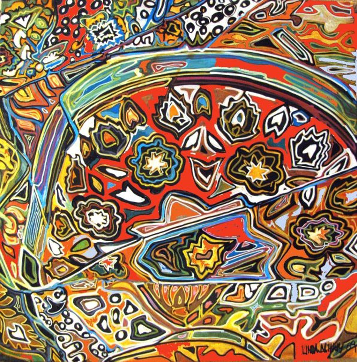 Detail (ägyptische Arbeit) von linda arthurs