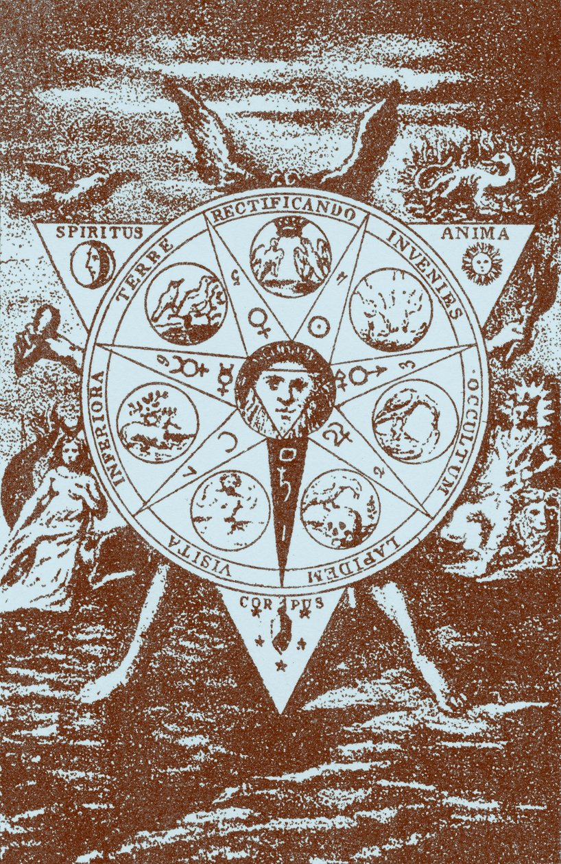 Das große hermetische Arkanum von Éliphas after Lévi