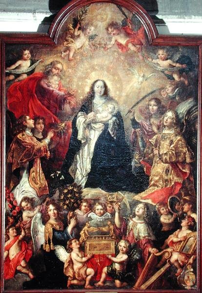 Anbetung der Jungfrau Maria von or Liemaecker Nicolaas de Liemakere