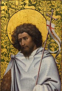 Johannes der Täufer von (1375/8 1444) Master of Flemalle