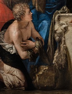 Davids Salbung (Detail)