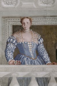 Donna Barbaro und ihre Amme, die Halle des Olymp (Detail)