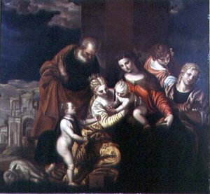 Die mystische Hochzeit der Heiligen Katharina von Veronese