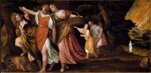 Lot und seine Töchter, ca. 1580