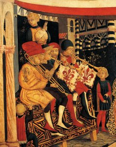 Musiker von Giovanni di Ser Giovanni