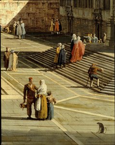 Der Eingang zum Canal Grande und die Kirche der Salute