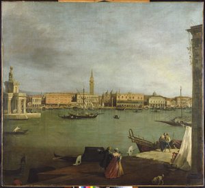 Das Bacino di San Marco nach Norden blickend