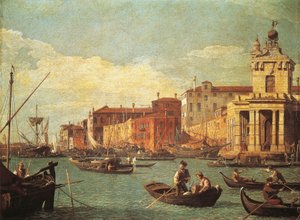 Das Zollhaus und der Giudecca-Kanal
