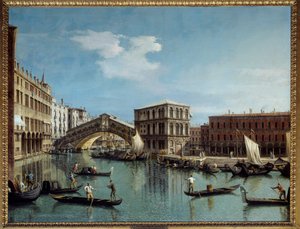 Die Rialtobrücke in Venedig