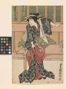 Iwai Hanshiro in der Rolle von Nuregami Chūkichi