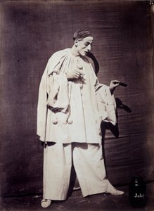 Mime: Charles Deburau (1829-1873) in „Pierrot am Medikamententopf“ von Nadar