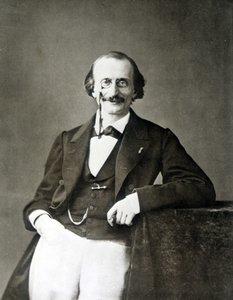 Porträt von Jacques Offenbach (1819-1880), deutscher Komponist, naturalisierter Franzose von Nadar.