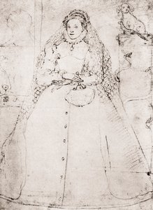 Elisabeth I. (Lithographie) von (after) English School