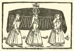 Illustration für The Roxburghe Ballads von (after) English School