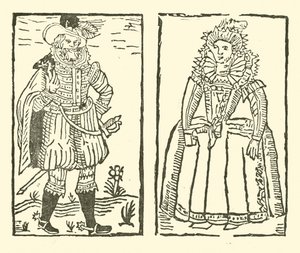 Illustration für The Roxburghe Ballads von (after) English School