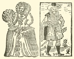 Illustration für The Roxburghe Ballads von (after) English School
