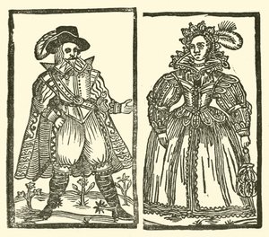Illustration für The Roxburghe Ballads von (after) English School