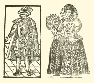 Illustration für The Roxburghe Ballads von (after) English School
