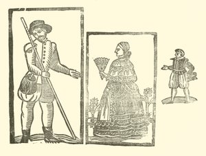Illustration für The Roxburghe Ballads von (after) English School