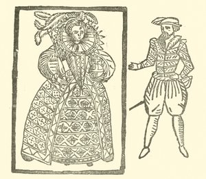 Illustration für The Roxburghe Ballads von (after) English School