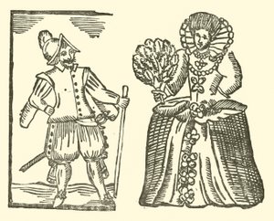 Illustration für The Roxburghe Ballads von (after) English School