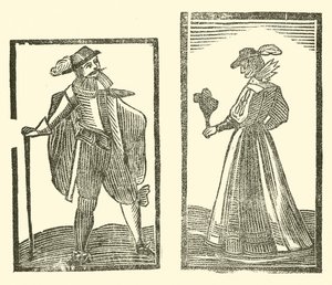Illustration für The Roxburghe Ballads von (after) English School