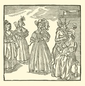 Illustration für The Roxburghe Ballads von (after) English School