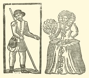 Illustration für The Roxburghe Ballads von (after) English School