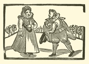 Illustration für The Roxburghe Ballads von (after) English School