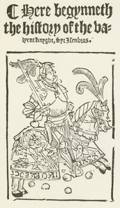 Sir Isumbras von (after) English School