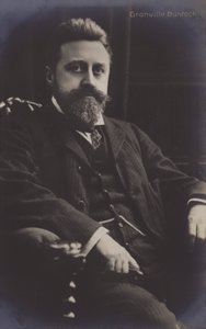 Granville Bantock, britischer Komponist von (after) English photographer