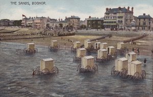 Der Strand, Bognor (Farbfoto)