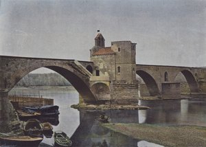 Avignon, Pont Saint-Benezet von (after) French Photographer