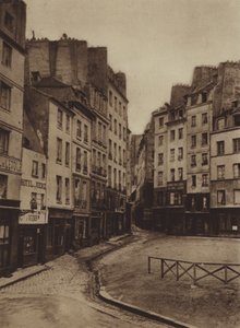 Ecke der Straßen Jean-de-Beauvais und Lanneau von (after) French Photographer
