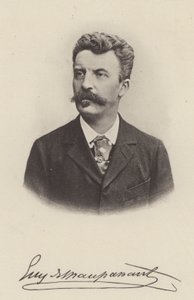 Guy de Maupassant, französischer Kurzgeschichtenautor und Romanautor von (after) French Photographer