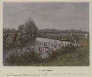 Das Baden von (after) French Photographer