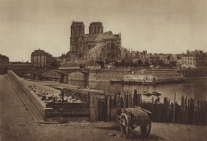 Der Chor von Notre-Dame von (after) French Photographer