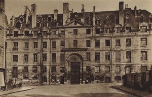 Der Haupteingang des Lycee Louis-le-Grand im Jahr 1887