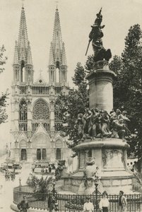 Marseille: Les Reformes und das Monument des Mobiles (s/w Foto)