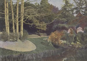 Nantes, Der Jardin des Plantes (Farbfoto) von (after) French Photographer